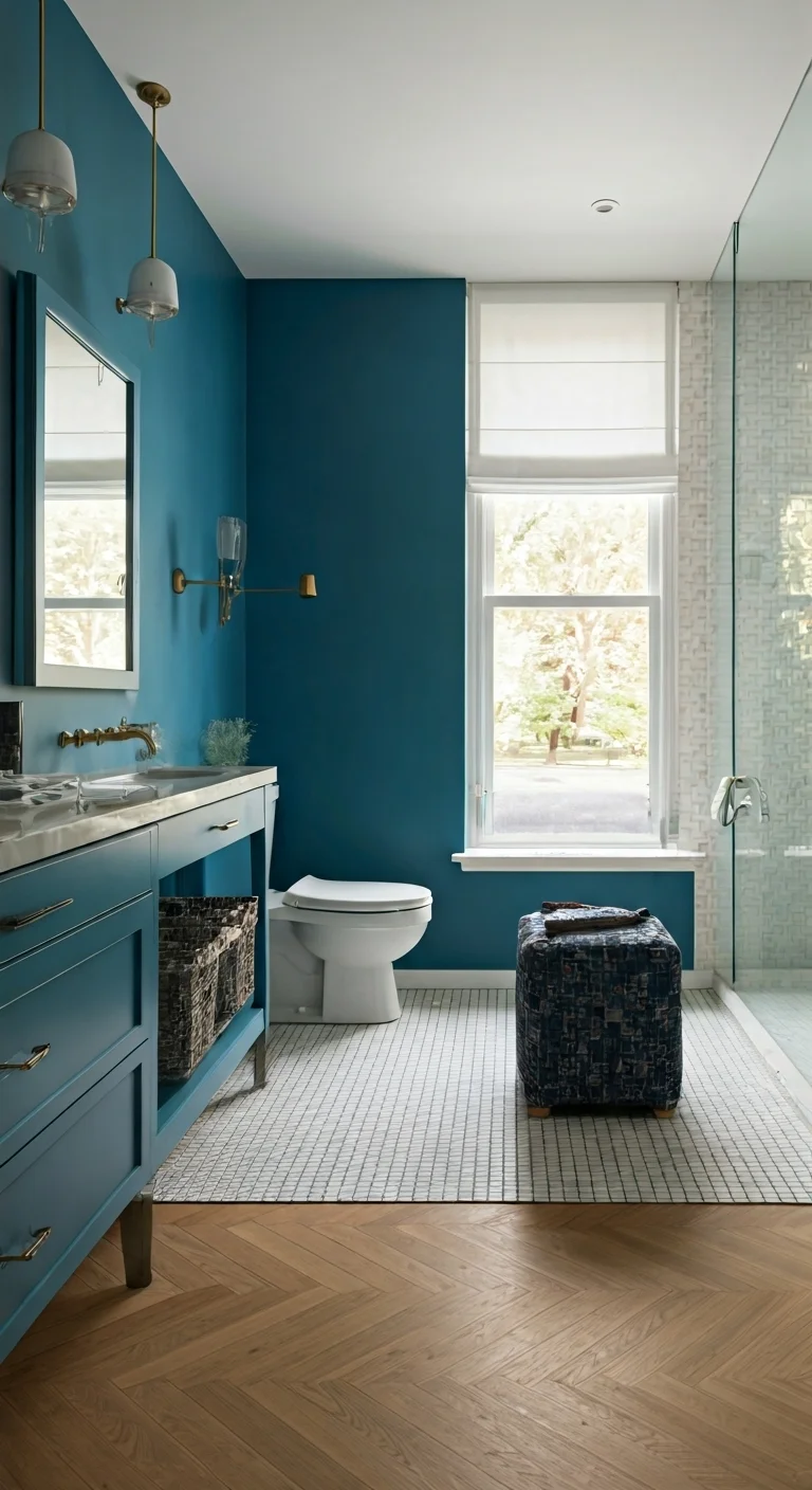 6. Incorporate Bold Blue Accents