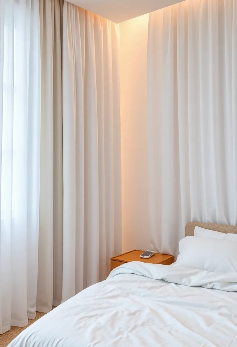 6. Use Light and Sheer Fabrics