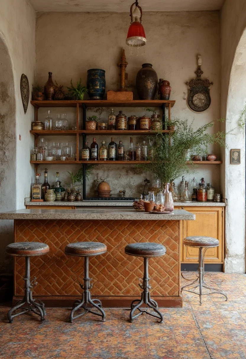 7. Eclectic Bohemian with Colorful Textures