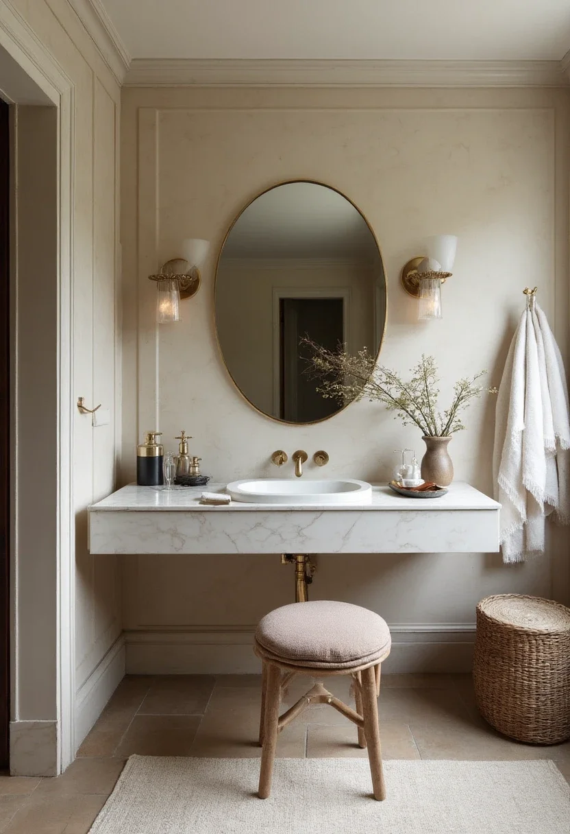 7. Opt for Sconces to Frame Your Mirror
