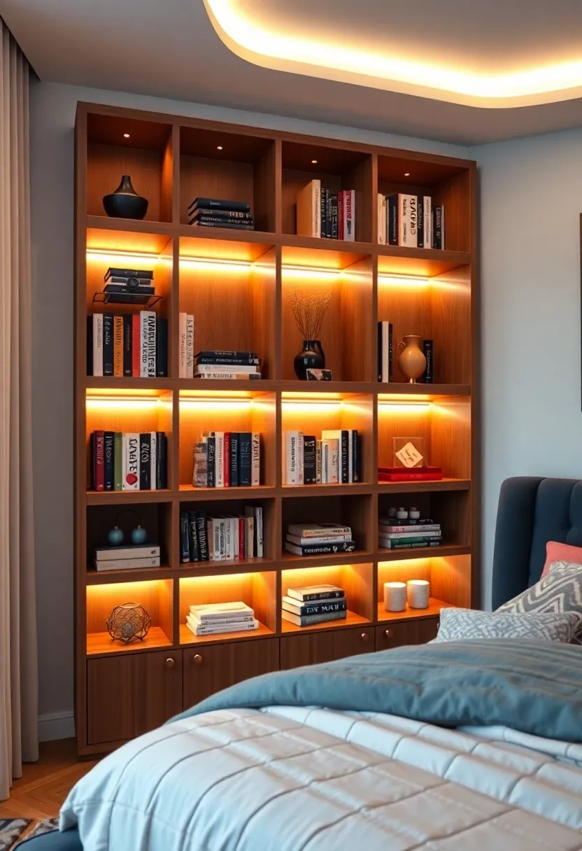 7. LED Bookshelf Highlights