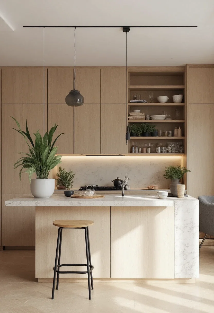 8. Scandinavian Simplicity with Natural Elements
