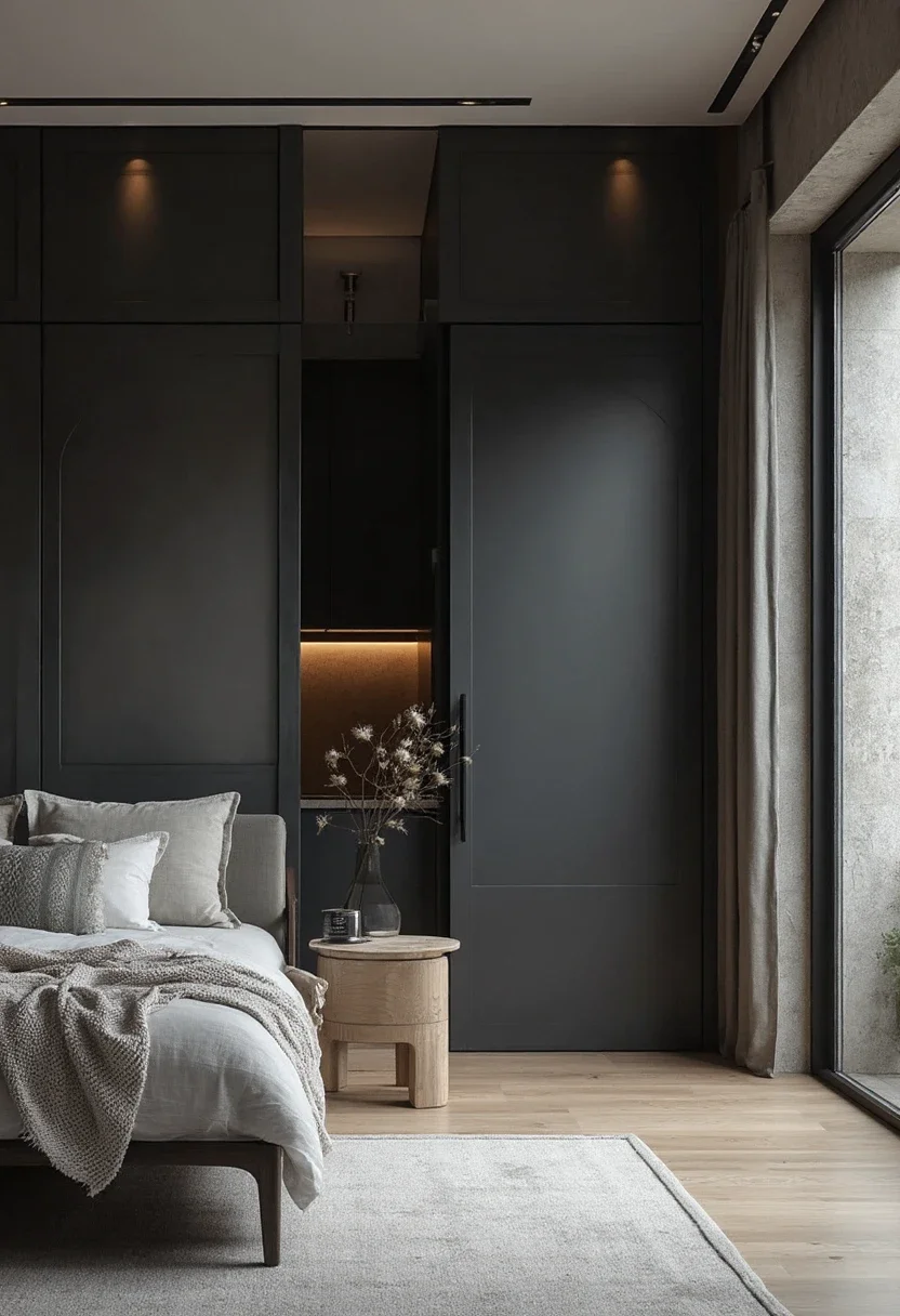 8. Embrace Industrial Edge with a Metal Door