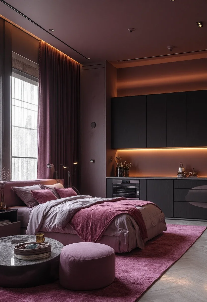 8. Rich Purples for Regal Elegance