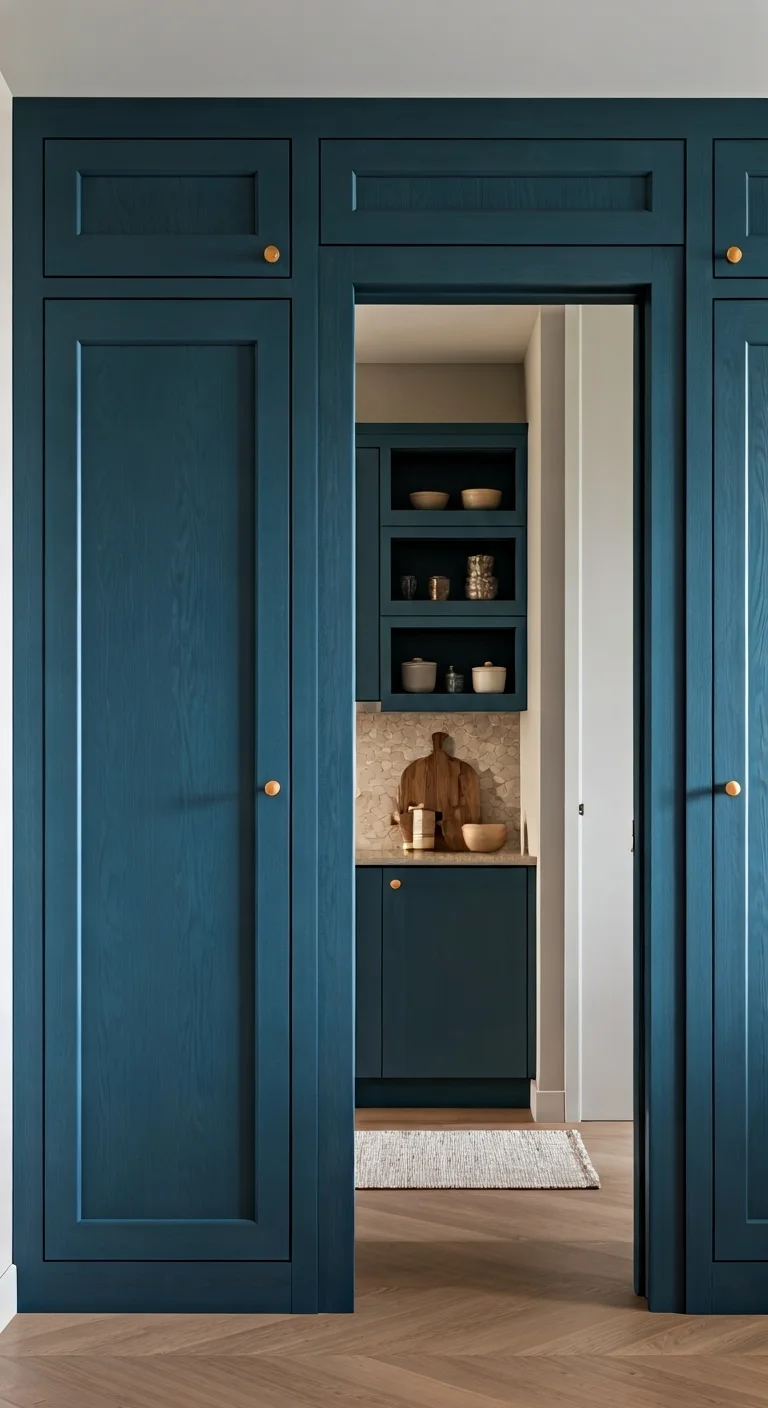8. Go for a Rustic Blue Retreat