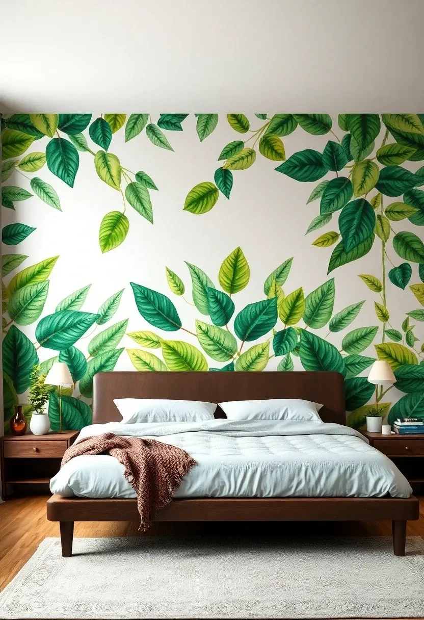 8. Create a Nature-Inspired Feature Wall
