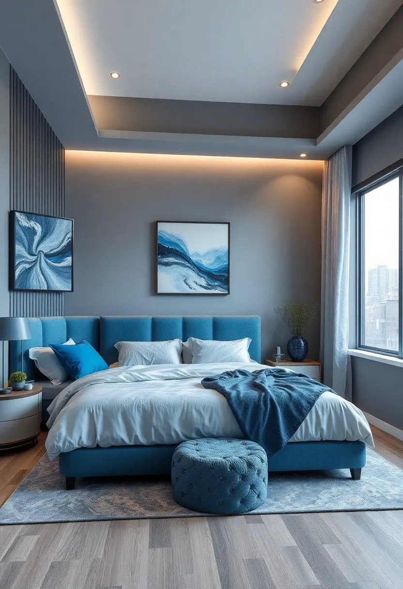 8. Cool Grays and Blues