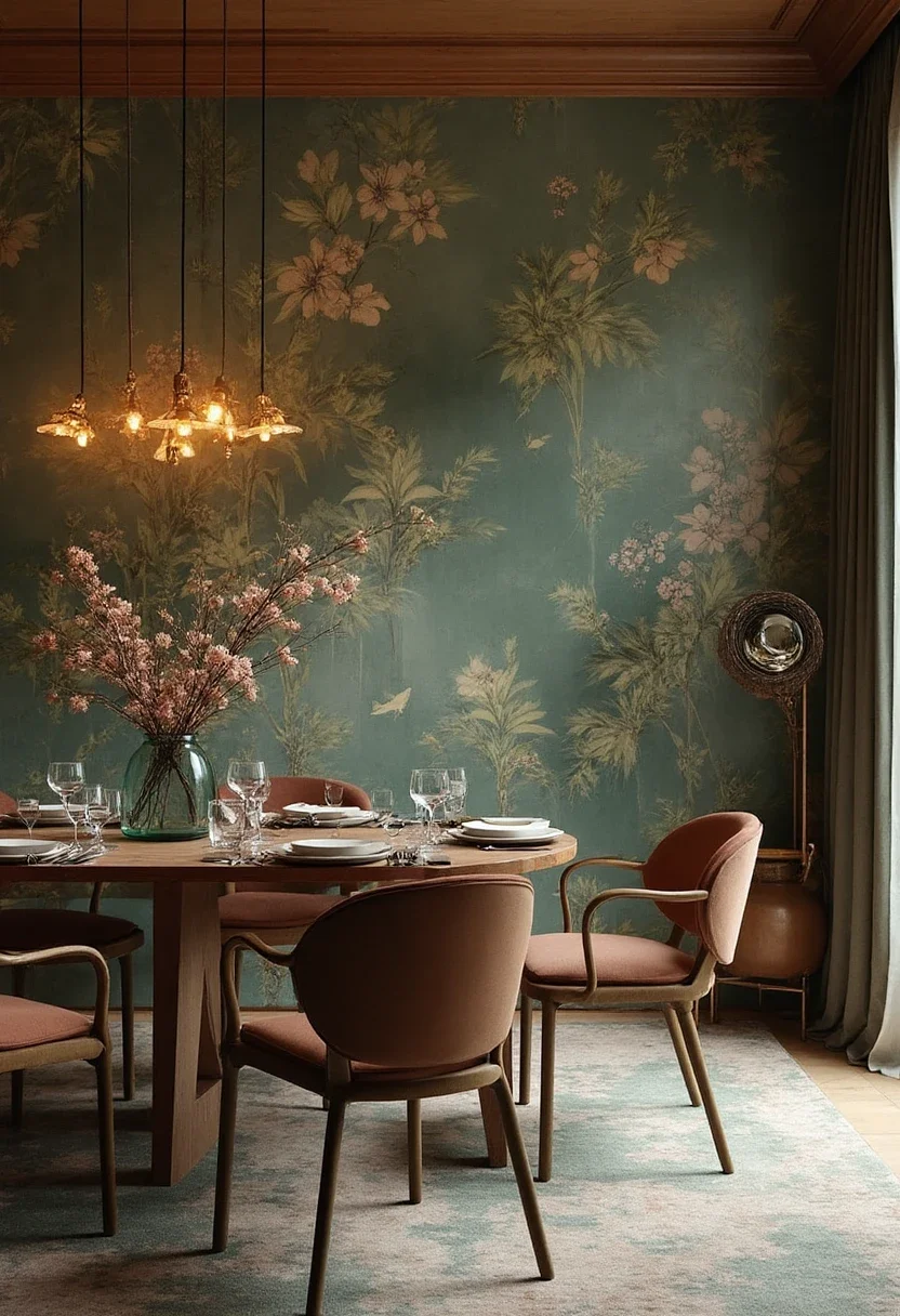 9. Infuse Nature with Botanical Prints
