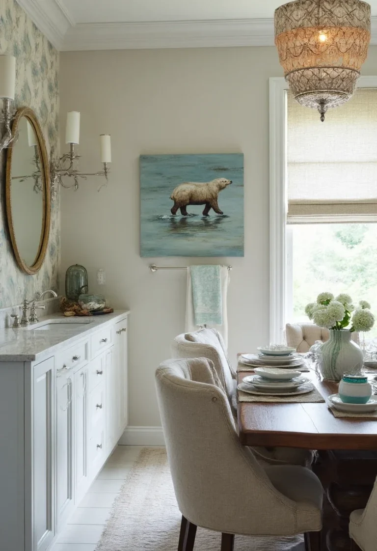 10 Inspirational Ways to Transform Your Bathroom with Bear Wallpaper