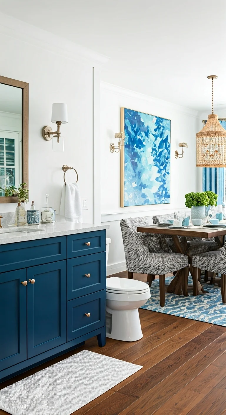 9. Coastal Calm with Nautical Influences