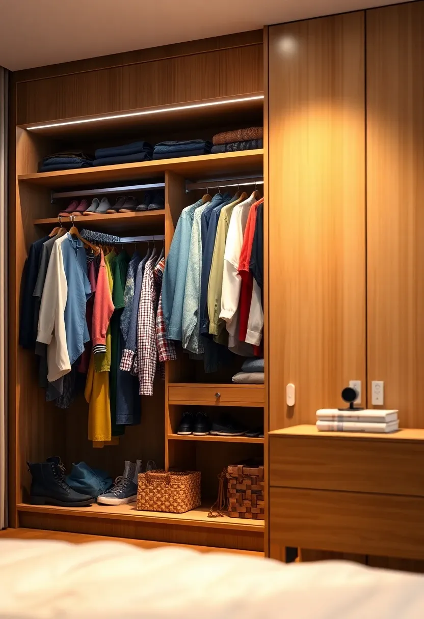 9. Wardrobe Lighting