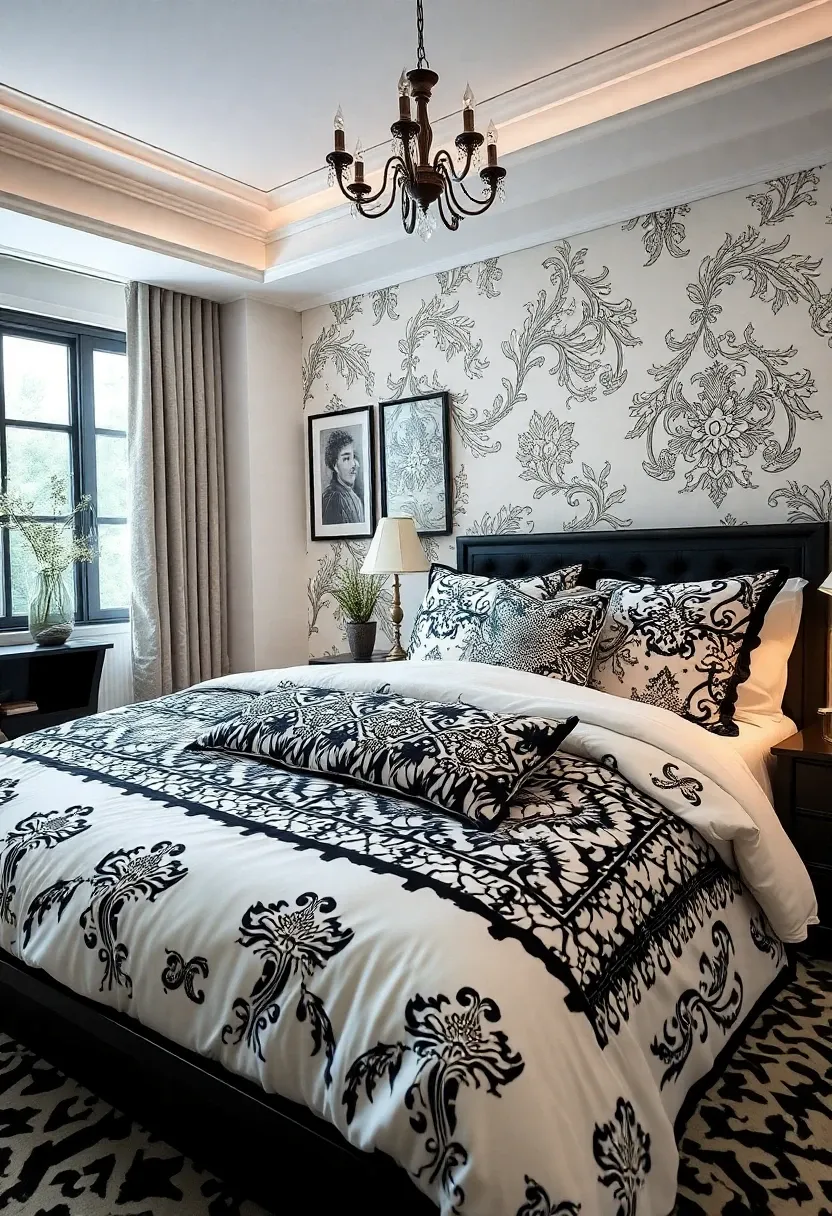 9. Black and White Patterns